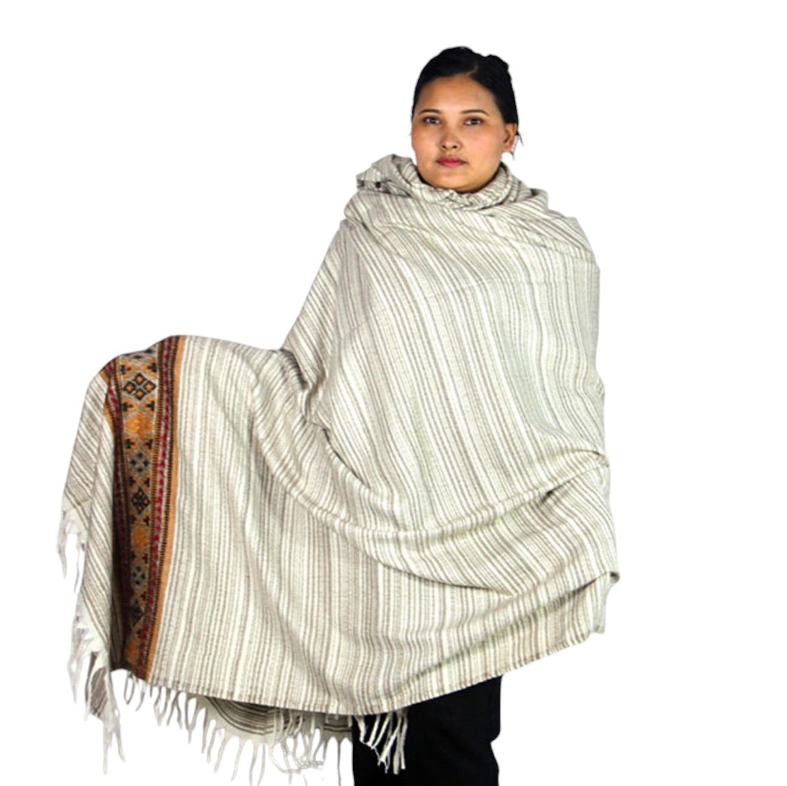 Tibetan Wrap from Yak Wool