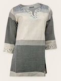 Mid Sleeve Long drop Ladies Shirt (Kurta)